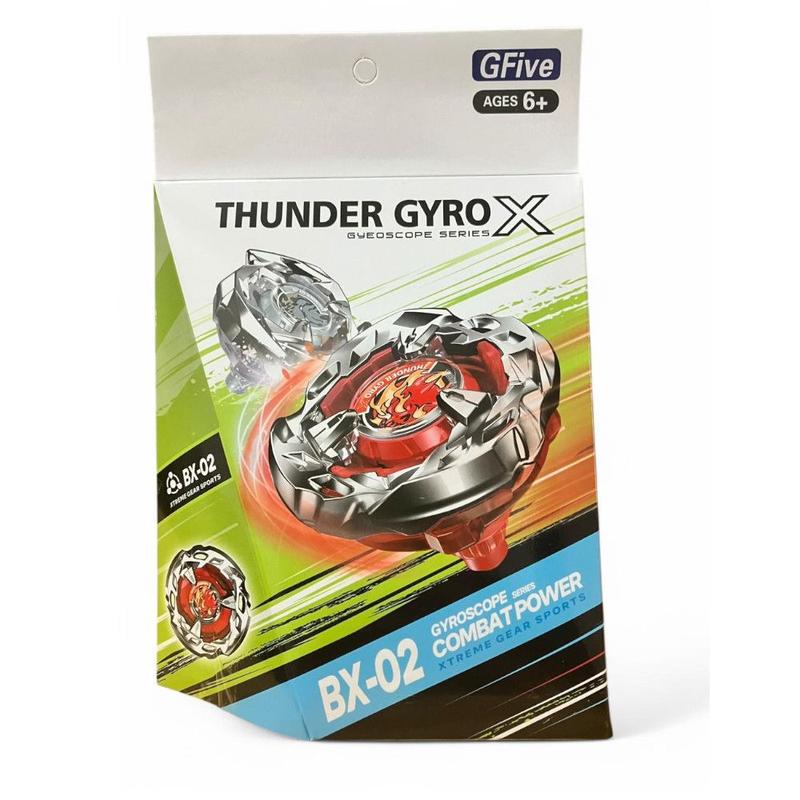 Beyblade X BX-02 Thunder Gyro - Conjunto Pião de Batalha